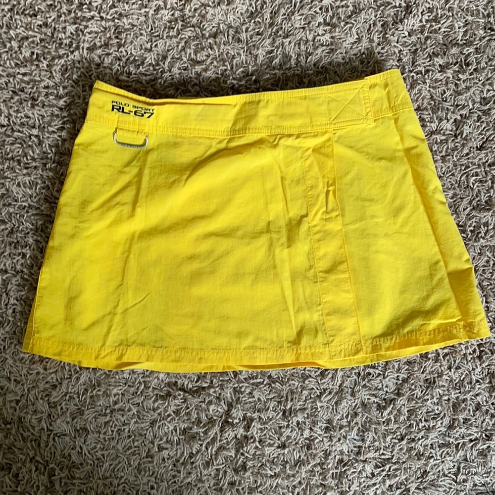 Vintage Polo Sport Mini Skirt